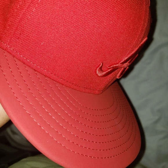 Atlanta Braves Nubuck Scarlet Red New Era MLB 59Fifty Fitted Hat Limited Edition - Picture 7 of 8